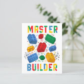 Brick Builder Funny Blocks Building Master Builder (Staand voorkant)