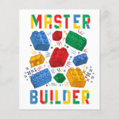 Brick Builder Funny Blocks Building Master Builder (Voorkant)