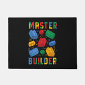 Brick Builder Funny Blocks Building Master Builder Deurmat (Voorkant)