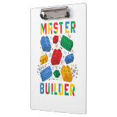 Brick Builder Funny Blocks Building Master Builder Klembord (Links)