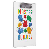 Brick Builder Funny Blocks Building Master Builder Klembord (Rechts)