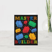 Brick Builder Funny blokkeert Master Builder - cad Kaart (Voorkant)