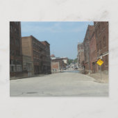 Brick Buildings and NO OUTLET in Burlington, Iowa Briefkaart (Voorkant)