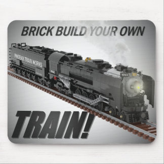 Brick Built Northern Locomotive Mousepad Muismat