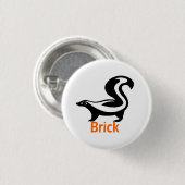 Brick Butten Ronde Button 3,2 Cm (Voorkant /achterkant)