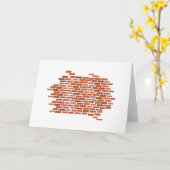 Brick by Brick Kaart (Gele Bloem)