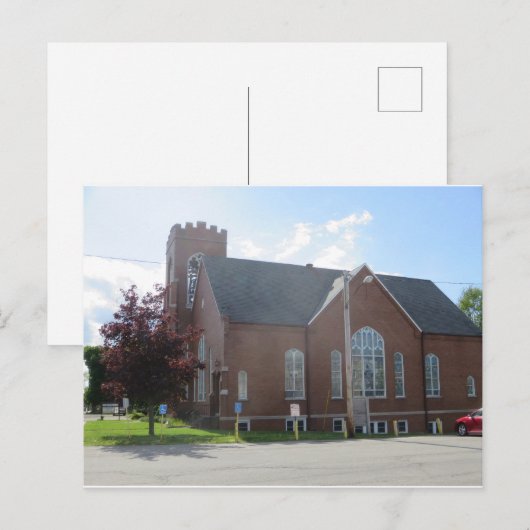 Brick Church Fellowship briefkaart (Voorkant / Achterkant)