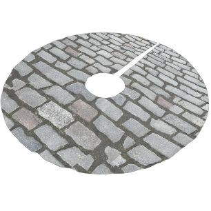 Brick Cobblestone Stone Pathway Sidewalk Kerstboom Rok