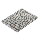 Brick Cobblestone Street Pathway Natuur Foto Notitieboek (Linkerzijde)