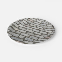 Brick Cobblestone Street Pathway Natuur Foto