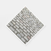 Brick Cobblestone Street Pathway Natuur Foto Servet (Hoek)