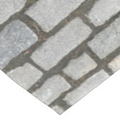 Brick Cobblestone Street Pathway Natuur Foto Tafelkleed (Gekanteld)