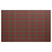 Brick deep Red plaid yellow/green & black stries Stof (Fat Quarter)