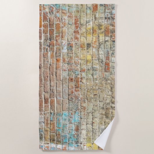 Brick Design Beach Towel Strandlaken (Voorkant)