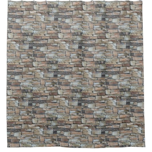 Brick Douchegordijn (Voorkant)