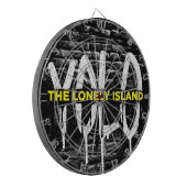 Brick Drip Dartbord (Voorkant Links)