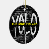 Brick Drip Keramisch Ornament (Rechts)