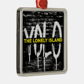 Brick Drip Metalen Ornament (Rechts)