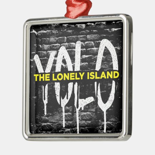 Brick Drip Metalen Ornament (Links)