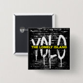 Brick Drip Vierkante Button 5,1 Cm (Voorkant /achterkant)