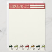 Brick electric mixer koekjesrecept letterhead (Voorkant / Achterkant)