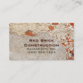 Brick en Mortar Visitekaartje (Achterkant)