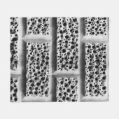 Brick Fleece Deken (Voorkant (Horizontaal))