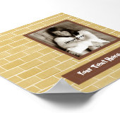 Brick Foto Afstuderen Autograaf Poster (Hoek)