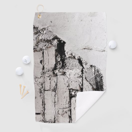 Brick Grey Golfpatroon Destiny's Destiny Golfhanddoek (Insitu)