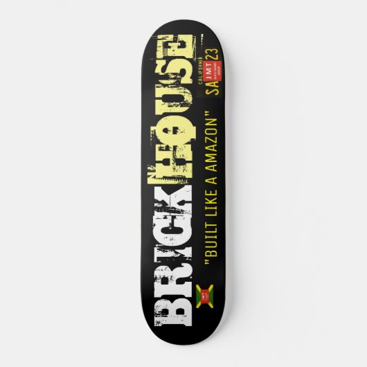 BRICK HOUSE Skateboard (Voorkant)