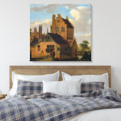 Brick Houses Canvas Afdruk (Insitu (Slaapkamer))