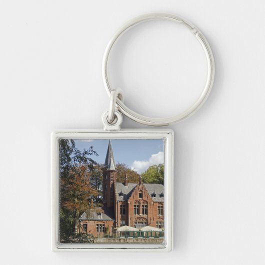 Brick-kerk op Minnewater Sleutelhanger (Voorkant)