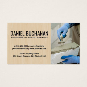 Brick-laag   Bouw van gebouwen Visitekaartje