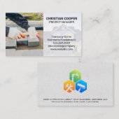 Brick-laag | Wandelweg Visitekaartje (Voorkant / Achterkant)