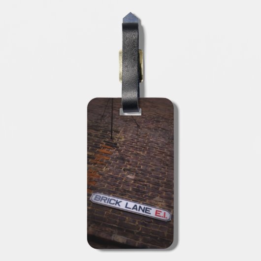 Brick Lane - Bagagelabel (Achterkant verticaal)
