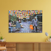 Brick Lane Canvas Afdruk (Insitu (Woonkamer))