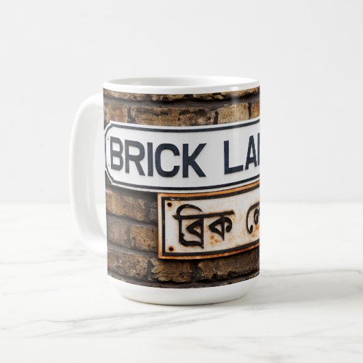 Brick Lane Coffee Mug Koffiemok (Voorkant links)