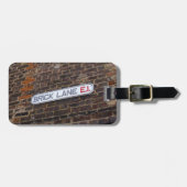 Brick Lane - Londen - Street Sign - Bagagelabel (Voorkant horizontaal)