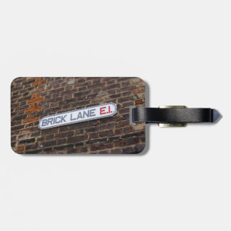 Brick Lane - Londen - Street Sign - Bagagelabel