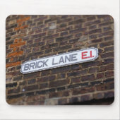 Brick Lane - Londen - Street Sign - Muismat (Voorkant)