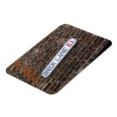 Brick Lane - Street Sign - Londen - Magnet Magneet (Linkerzijde)