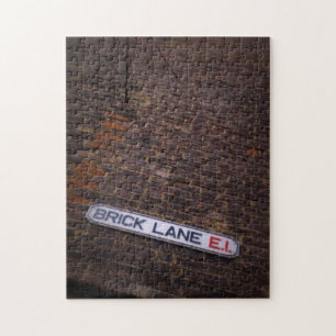 Brick Lane - Street Sign - Londen - Puzzle Legpuzzel