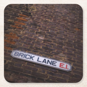 Brick Lane - Street Sign - Onderzetter