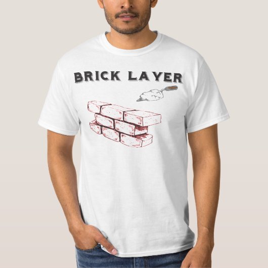 Brick Layer - BAC - Union of Bricklayers T-shirt (Voorkant)