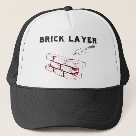 Brick Layer - BAC - Union of Bricklayers Trucker Pet (Voorkant)