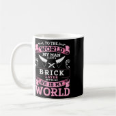Brick Layer Union Bricklayer Vriendin Bricklayer Koffiemok (Links)