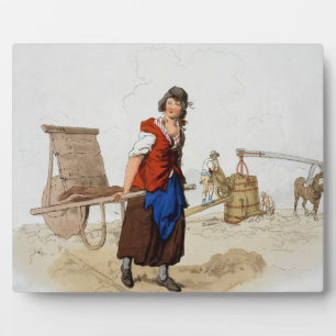 Brick Maker, uit 'Costume of Great Britain', publ Fotoplaat