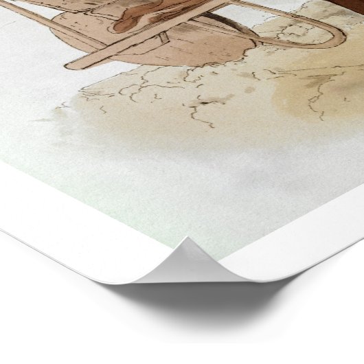 Brick Maker, uit 'Costume of Great Britain', publ Poster (Hoek)