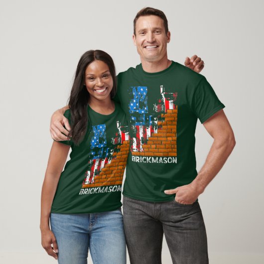 Brick Mason Bricklayer Masonry Union Worker T-shirt (Unisex)