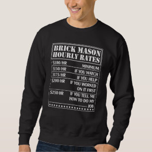 Brick Mason Hourly Rates Bricklayer Labour Worker Trui